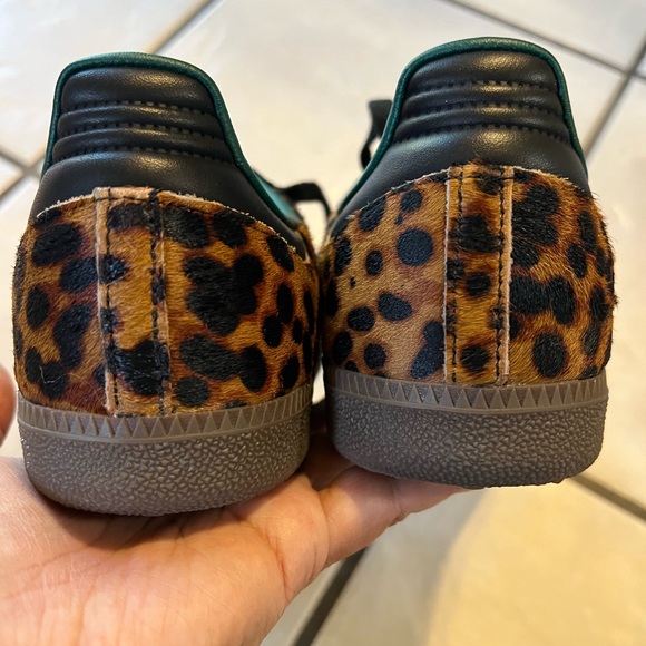 Adidas Leopard Print Sambas - Picture 8 of 16